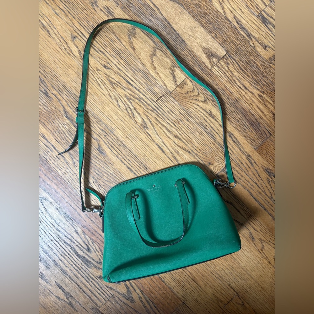 Kate Spade Vibrant Green Crossbody Bag